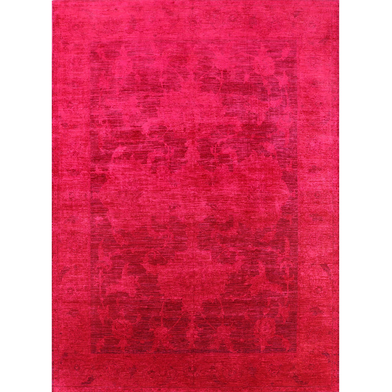 Bungalow Rose Geraldina Oriental Pink Area Rug Wayfair
